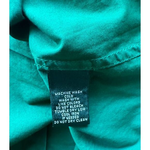 Ralph Lauren Green Button Down Shirt - Picture 6 of 10